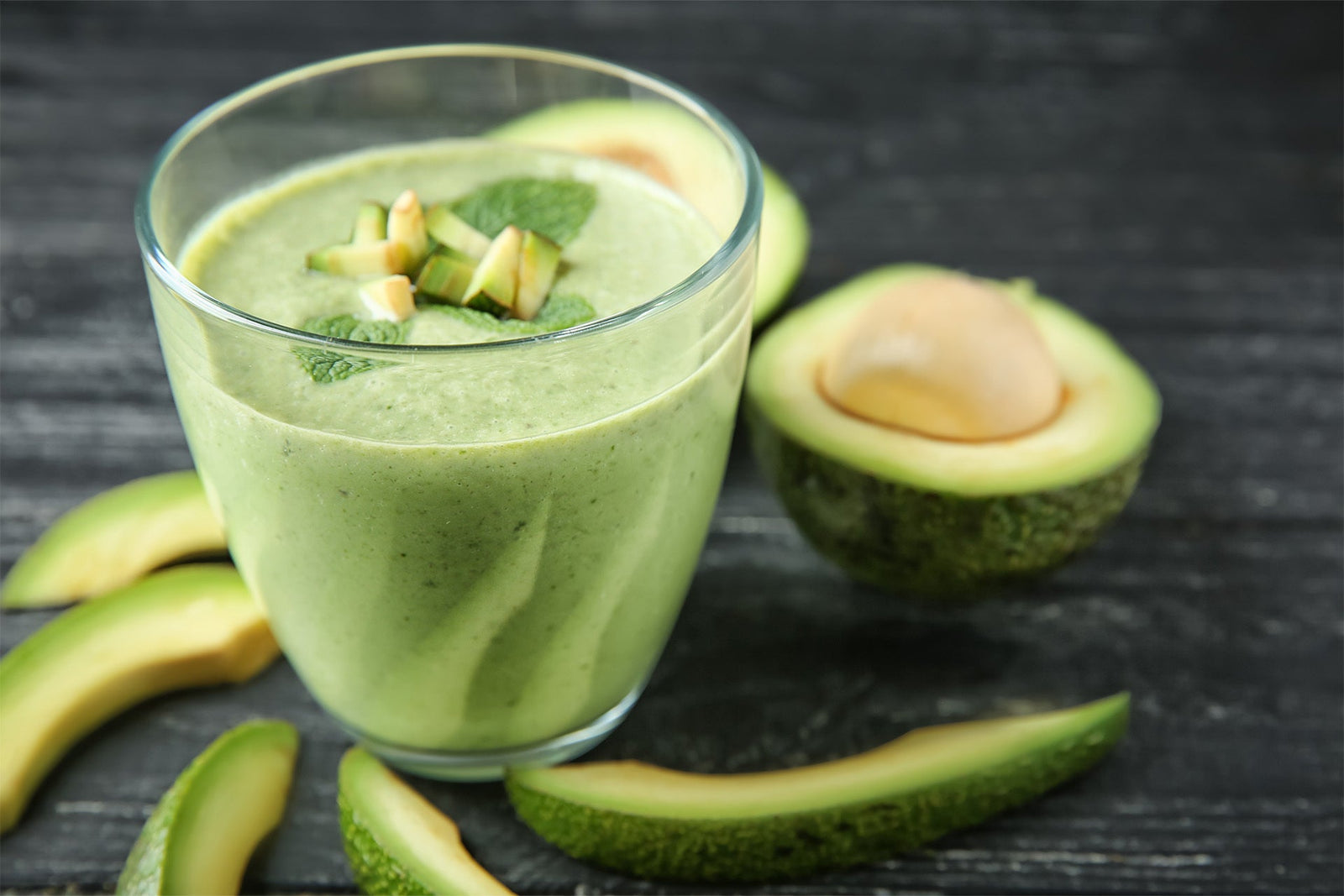 avocado banana green smoothie