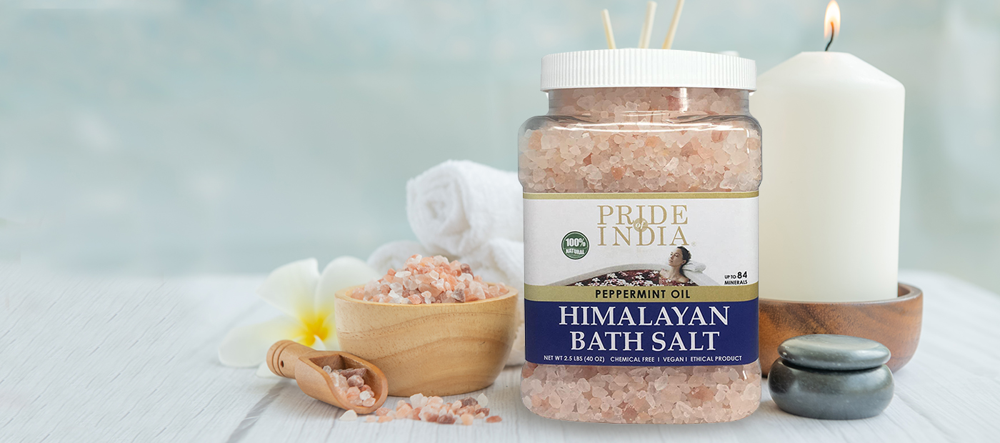 Himalayan Pink Bathing Salts (Jars)
