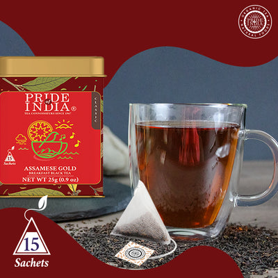 Assamese Gold - Breakfast Black Tea Bags - Pride Of India