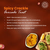 Bean Bites | Spicy Crackle Lentil Crisp 3.53 oz (100 g) | Round Crunchy Bites - Pride Of India