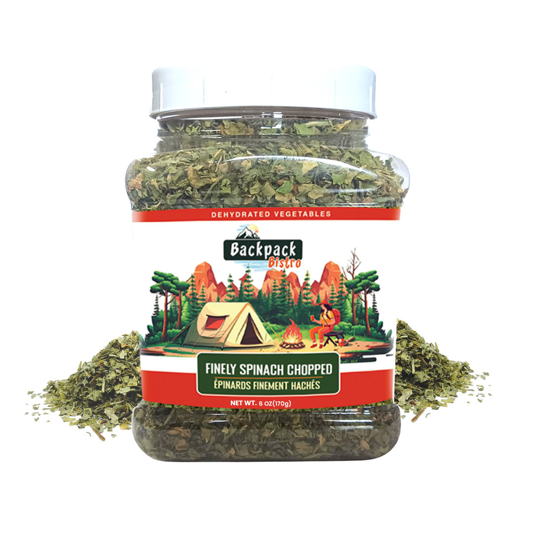 Backpack Bistro Dehydrated Finely Chopped Spinach - Pride Of India