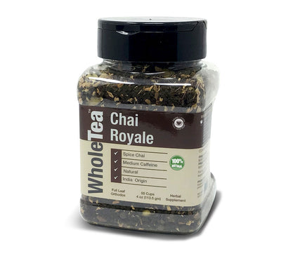 WHOLETEA Natural Chai Royale Full Leaf Tea - Pride Of India