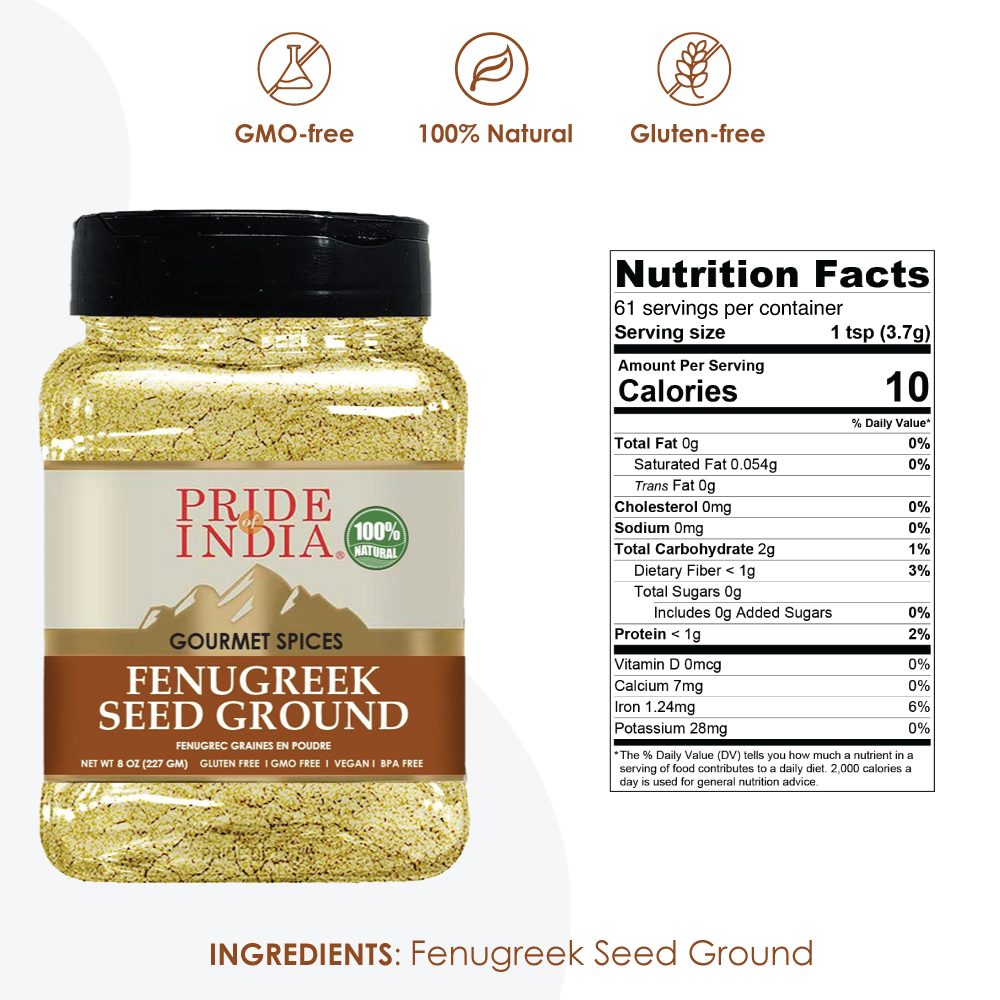 Gourmet Fenugreek Seed Ground - Pride Of India